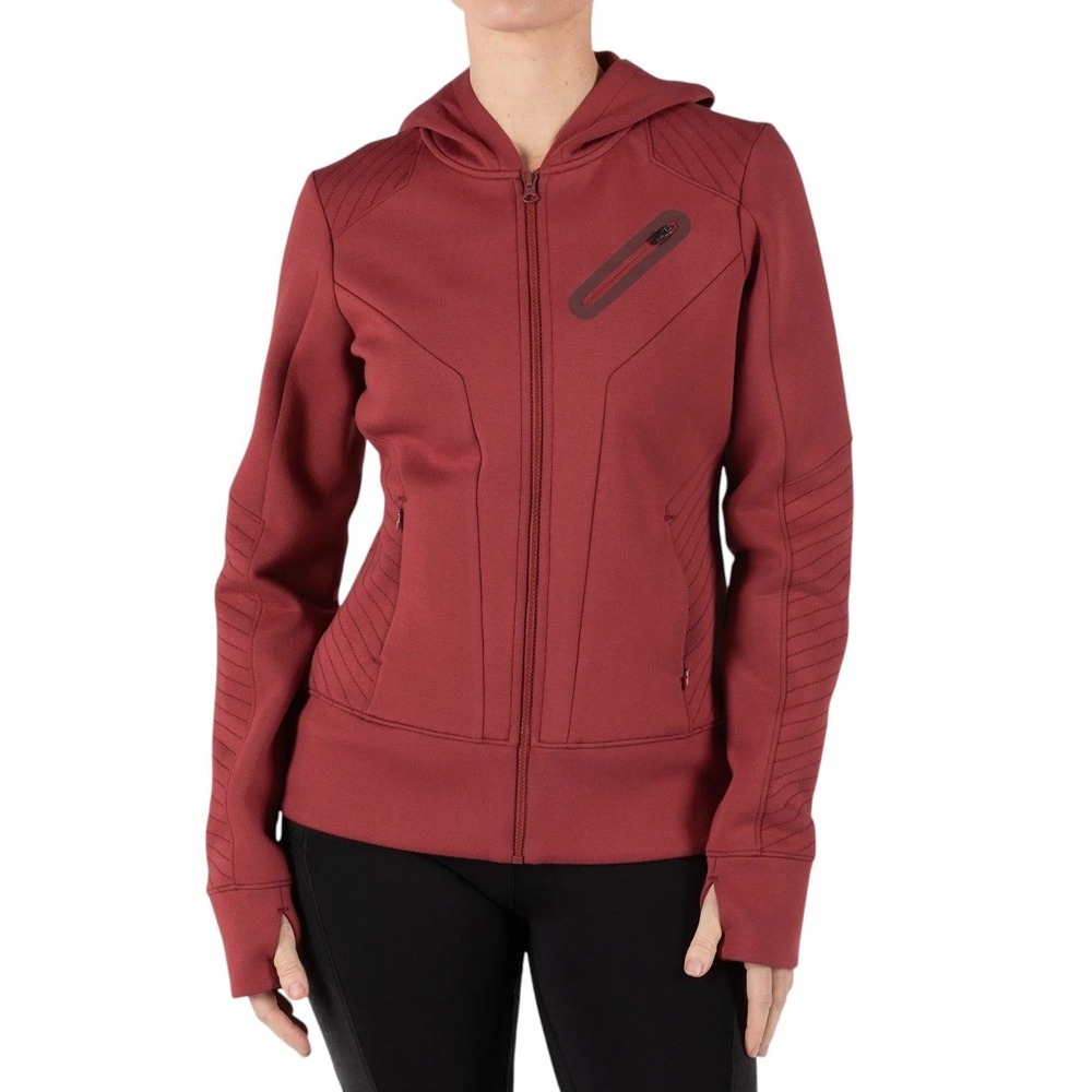 5.11 Tactical Emma Full Zip Sweatshirt Jacket Womens‎ XS Cabernet Zip Pockets